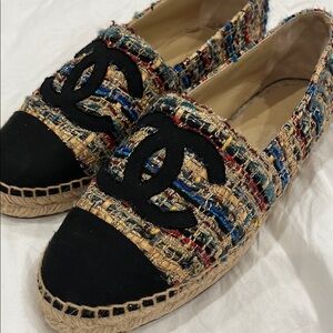 ❌SOLD❌Chanel Women's Multicolor Espadrilles